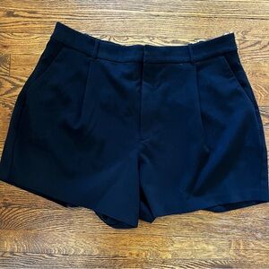 Abercrombie & Fitch | Women’s | Sloane Tailored | Shorts | Pleated | Navy | XL